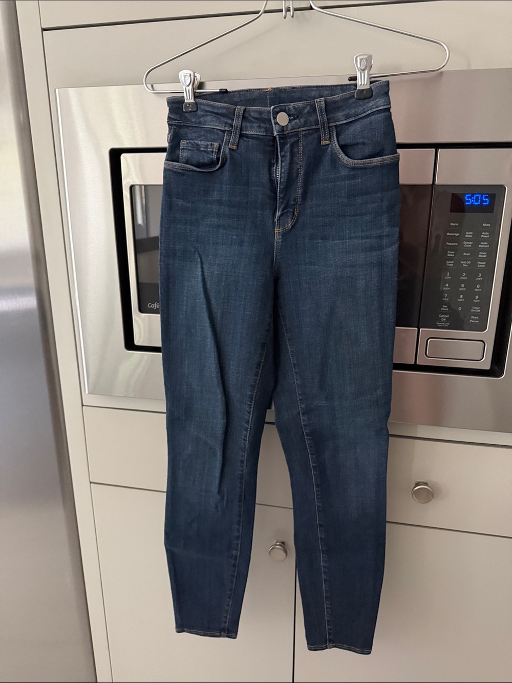 L'AGENCE Women’s Skinny Jeans in Dark Indigo